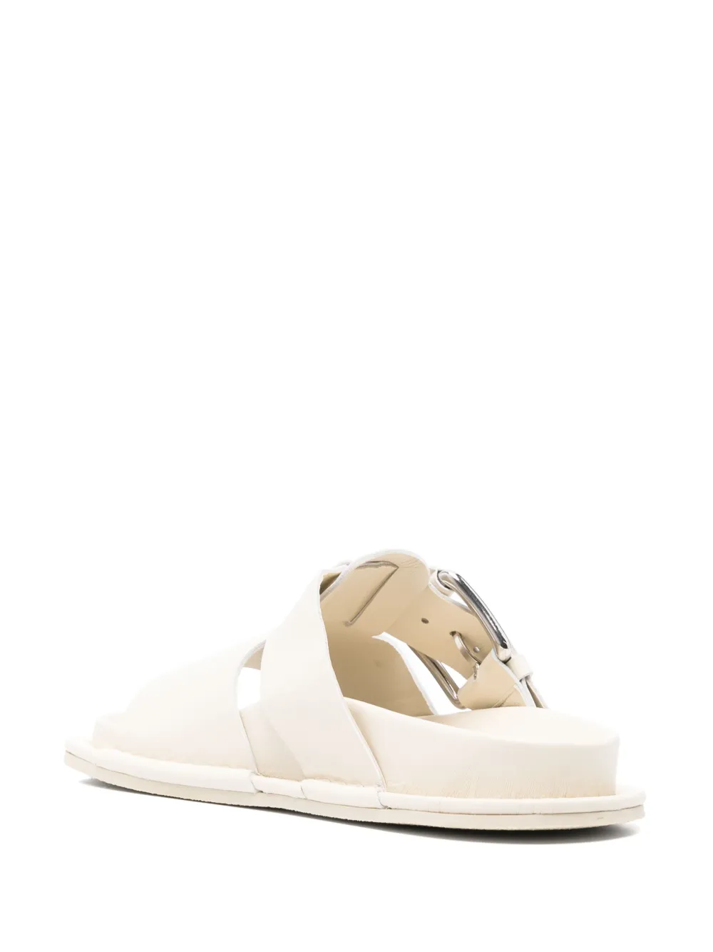 Plan C leather sandals Neutrals