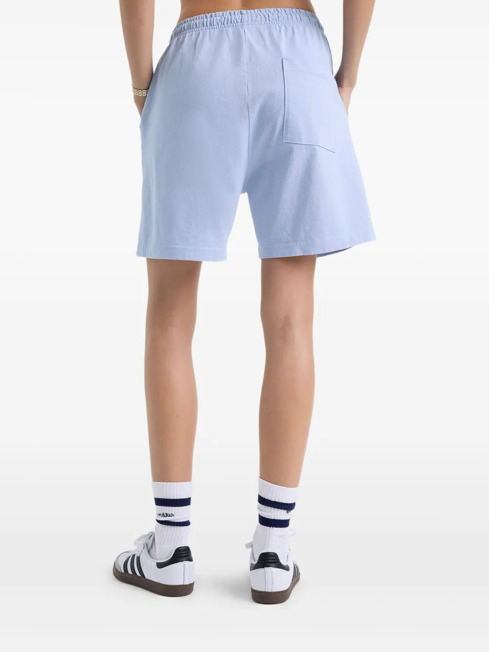 Sporty & Rich SR sportshorts Blauw