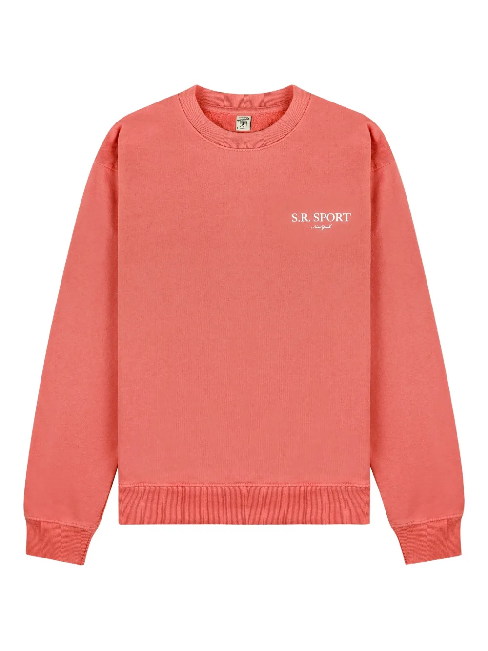 Sporty & Rich Katoenen sweater Roze