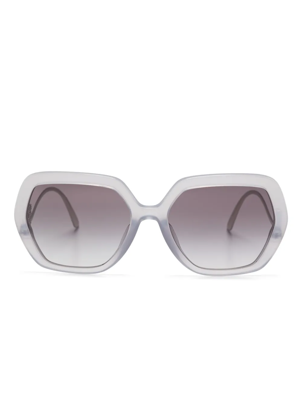 Dolce & Gabbana Eyewear Zonnebril met geometrisch montuur Grijs