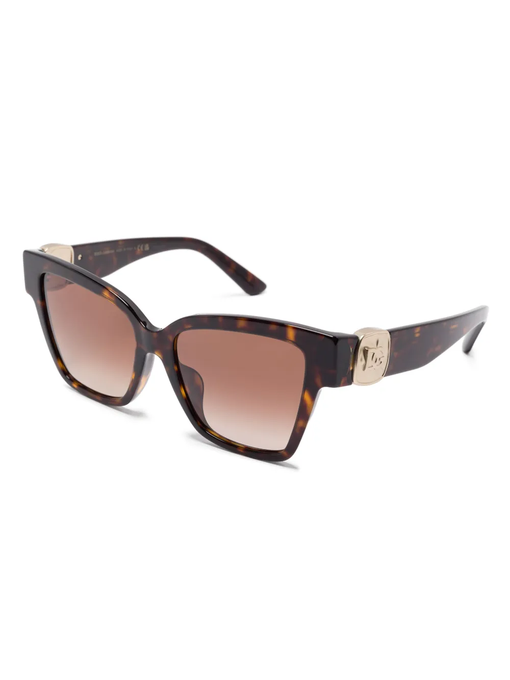 Dolce & Gabbana Eyewear butterfly-frame sunglasses - Bruin