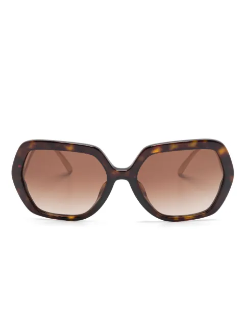 Dolce & Gabbana lentes de sol con armazón geométrica
