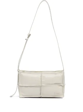 MM6 Maison Margiela ロゴプレート ショルダーバッグ | ホワイト