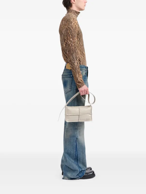 MM6 Maison Margiela ロゴプレート ショルダーバッグ | ホワイト