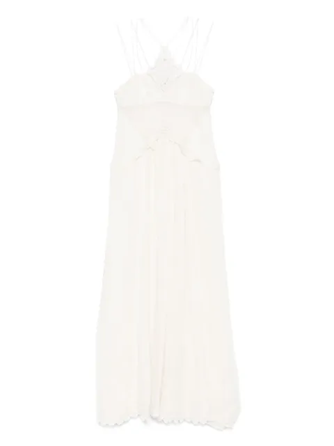 ISABEL MARANT panelled maxi dress