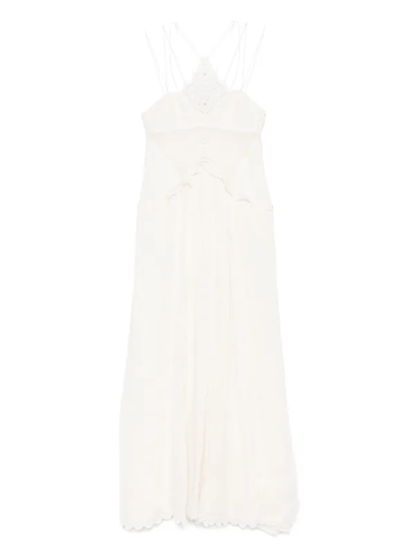 【関税込み】Isabel Marant オフホワイト Malek フーディ ISABEL MARANT Ormany frayed off-the-shoulder bouclé maxi