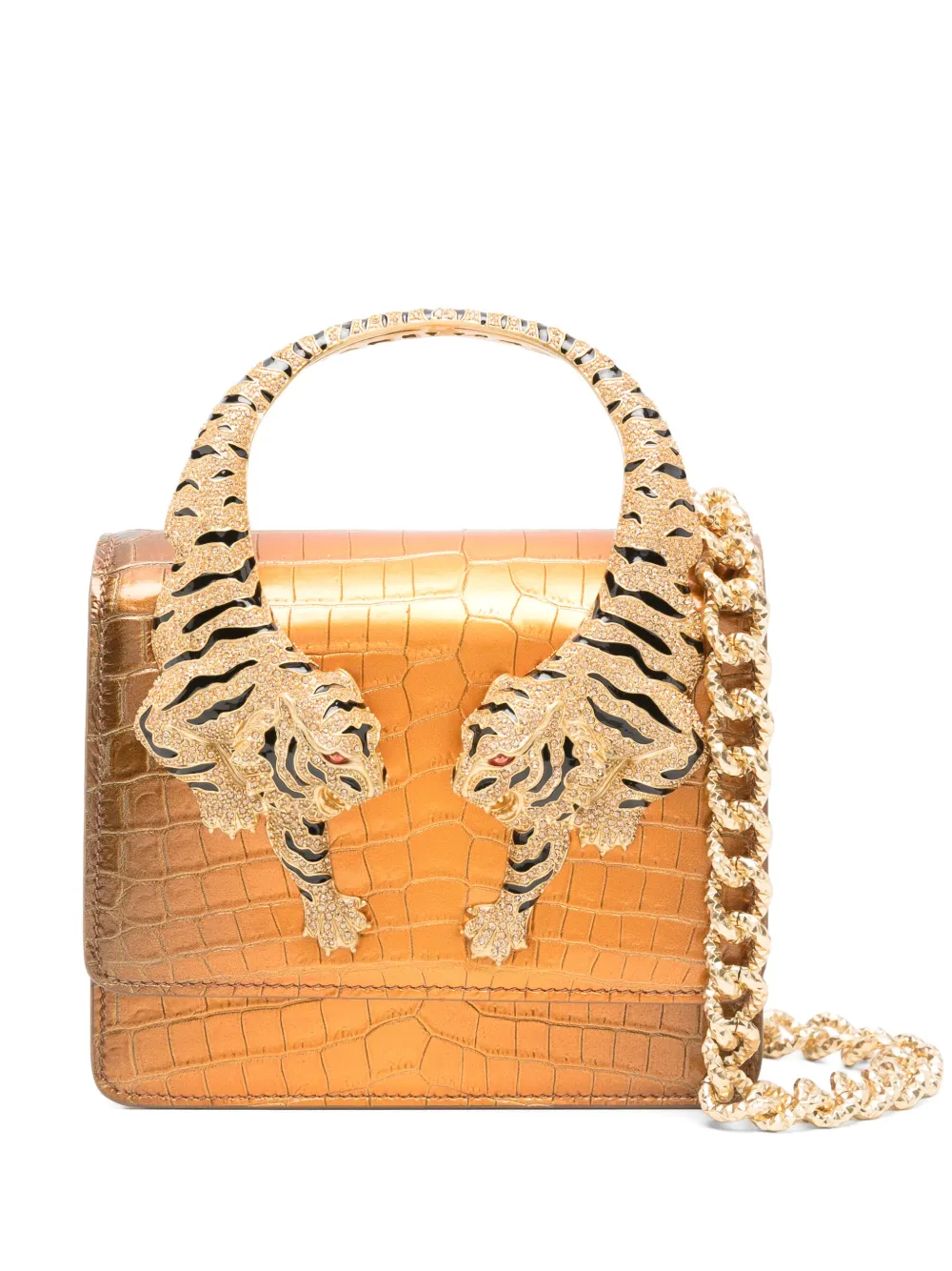 ROBERTO CAVALLI MEDIUM ROAR TOTE BAG
