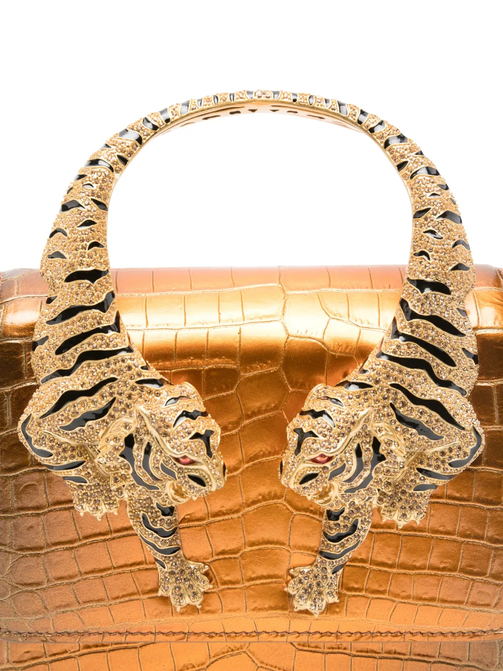 ROBERTO CAVALLI MEDIUM ROAR TOTE BAG