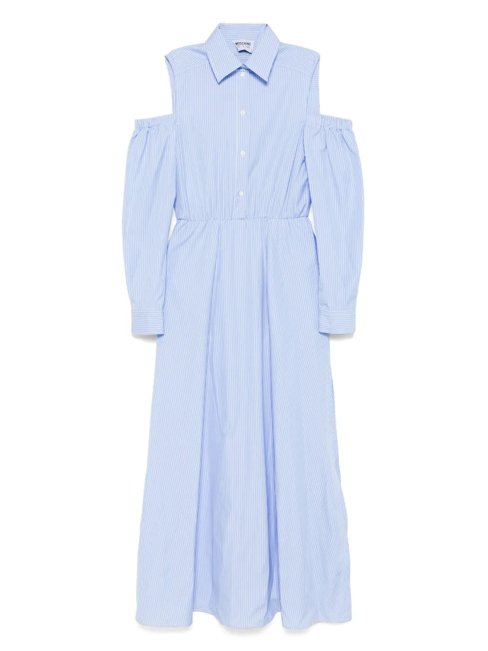 striped cotton dress