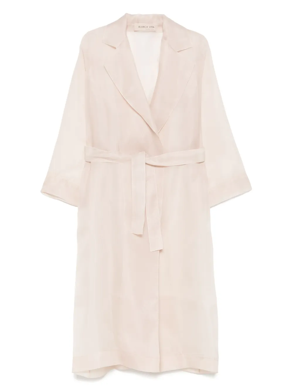 transparent trench coat