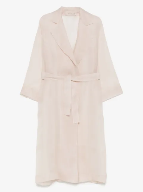 Blanca Vita transparent trench coat