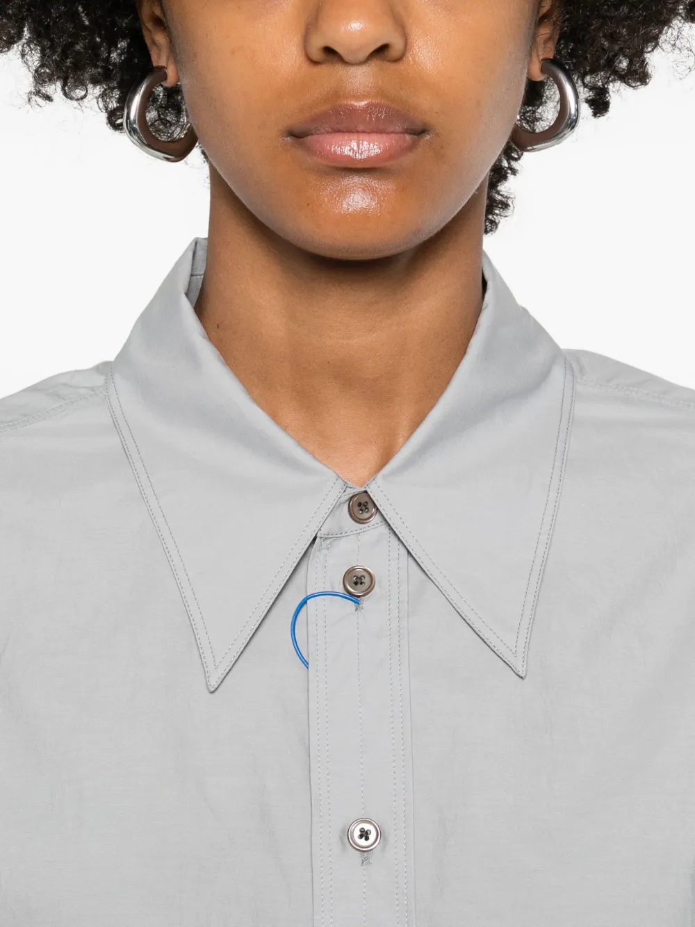 LEMAIRE Button-down blouse Blauw