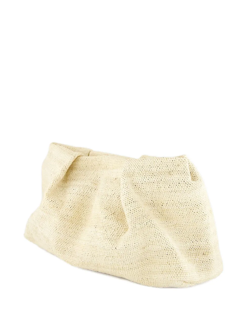 Sensi Studio Mini-clutch met schelpen - Wit