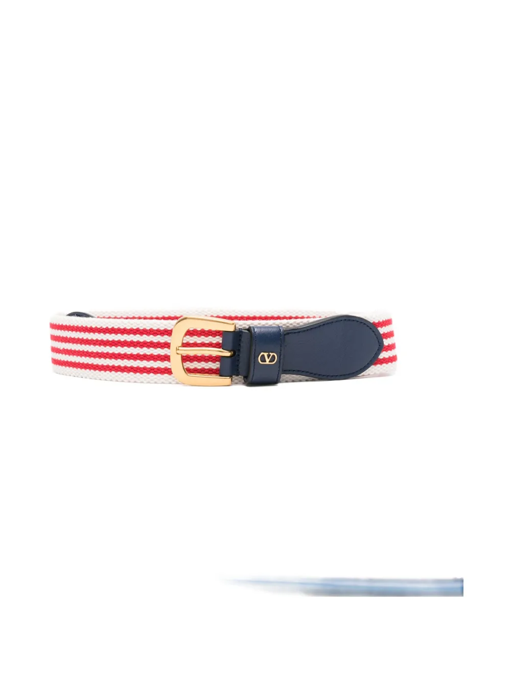 Valentino Garavani striped belt | White | Image 1