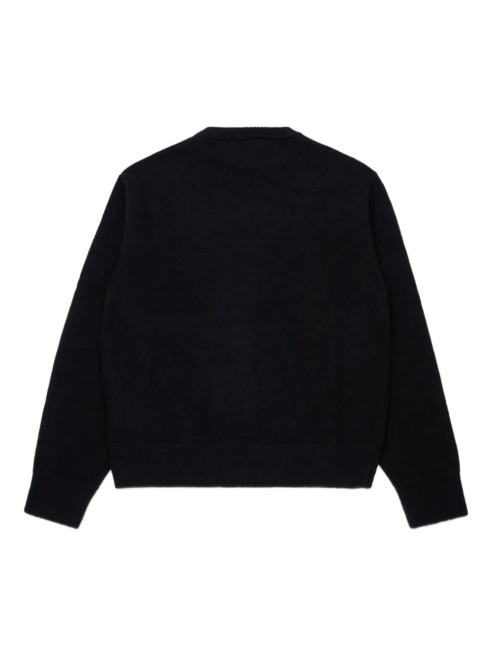 DSQUARED2 KIDS Trui met intarsia logo Zwart