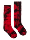 Nº21 Kids tie-dye socks - Red