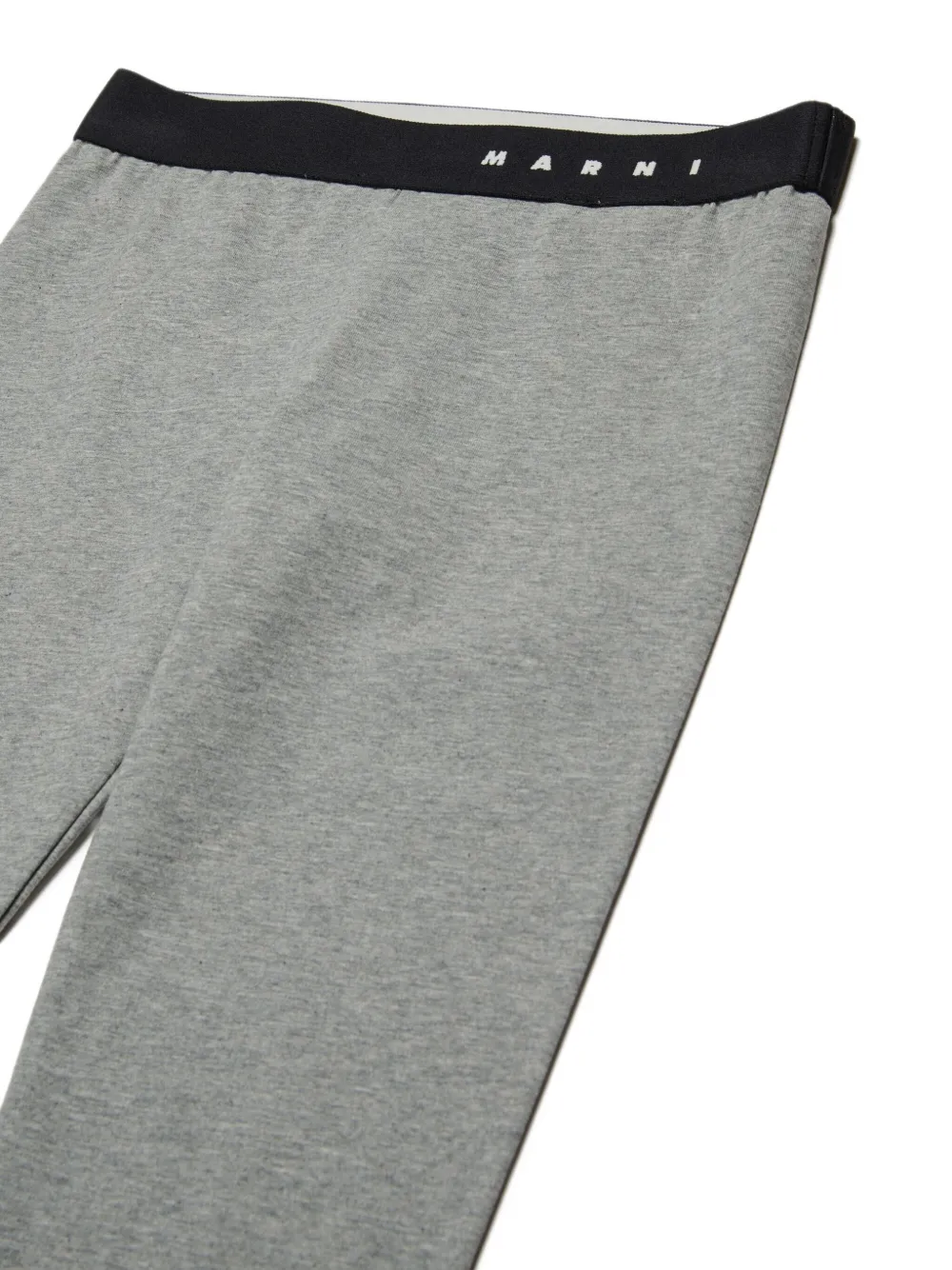 Marni Kids Legging met elastische taille Grijs