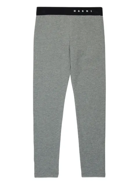 Marni Kids elasticated-waist leggings 