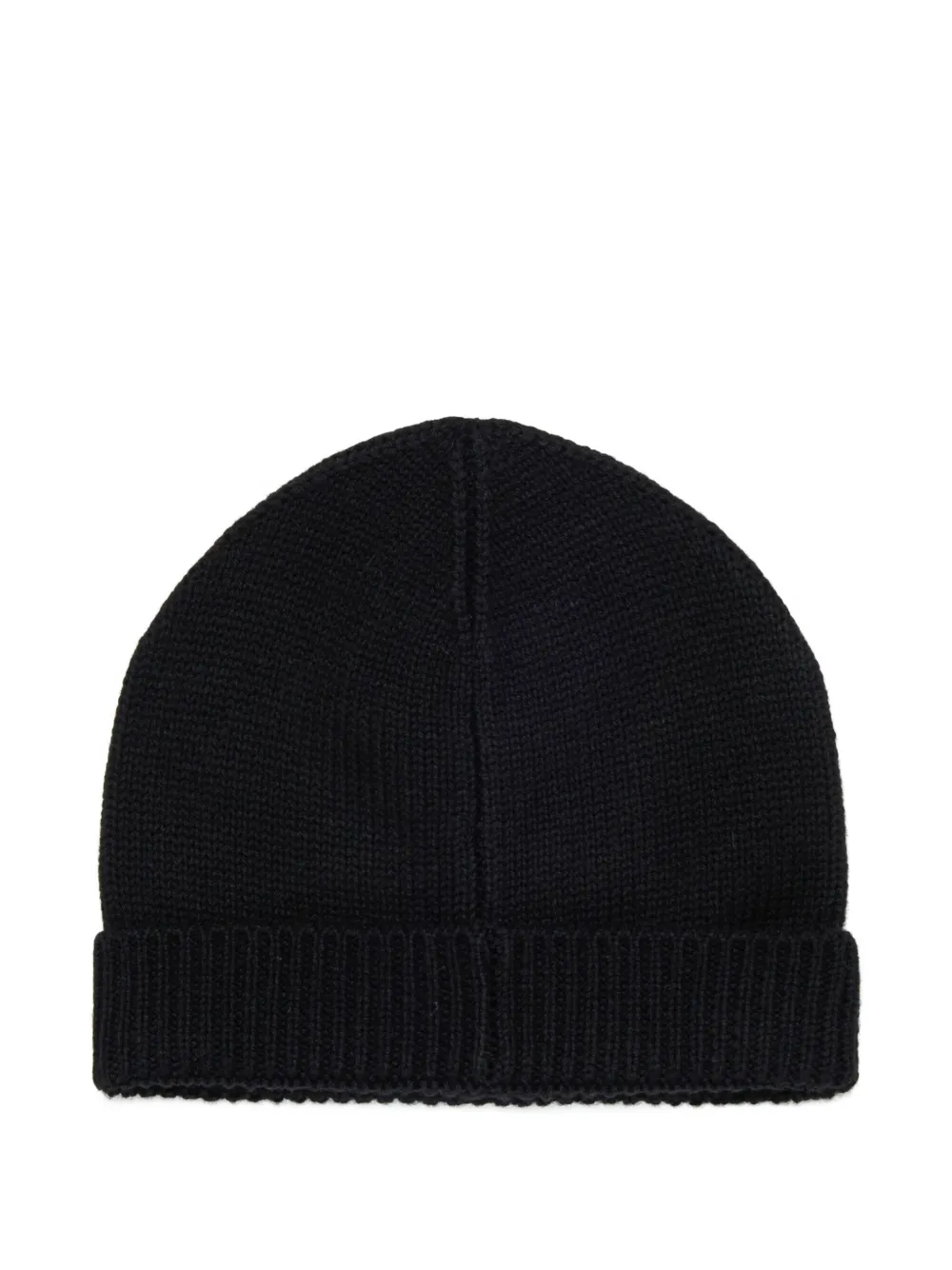 Dsquared2 Intarsia-logo Beanie In Black