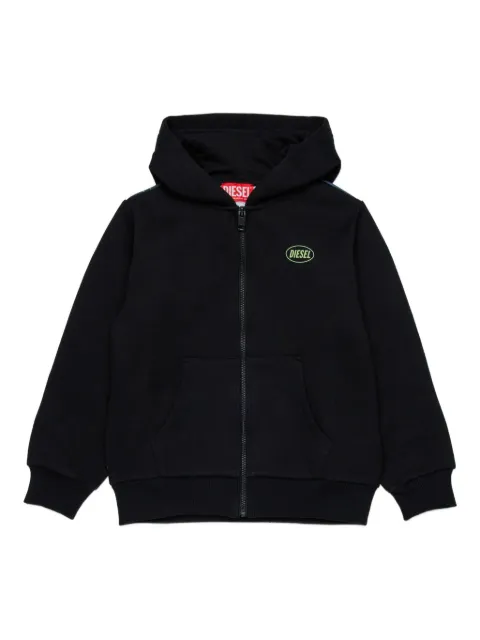 Diesel Kids zip-up hoodie