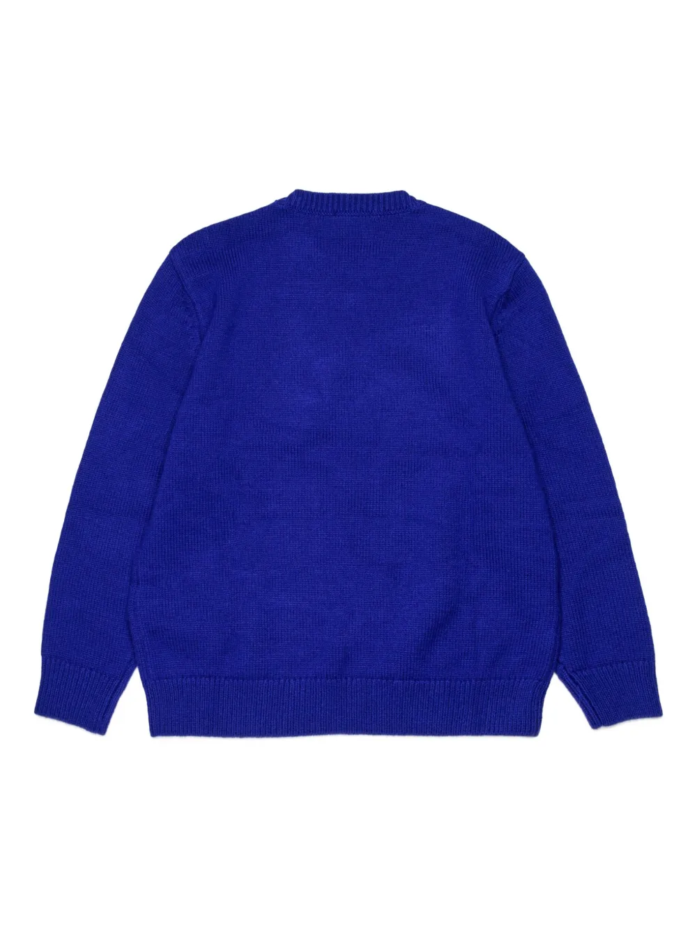 Diesel Kids Sweater met geborduurd logo Blauw