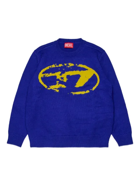 Diesel Kids embroidered-logo sweatshirt