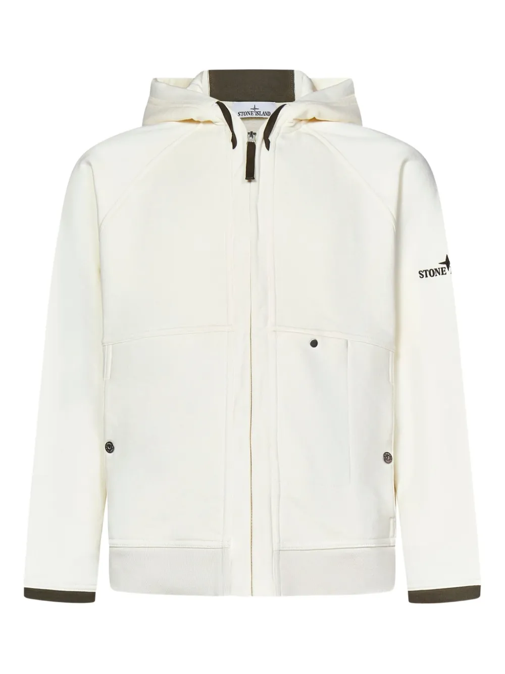 Stone Island hoodie con cierre | neutro | Image 1