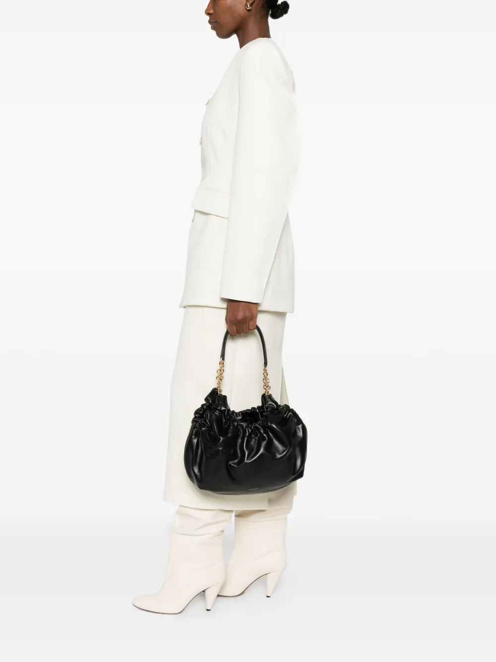 DeMellier Miami midi-schoudertas - Zwart
