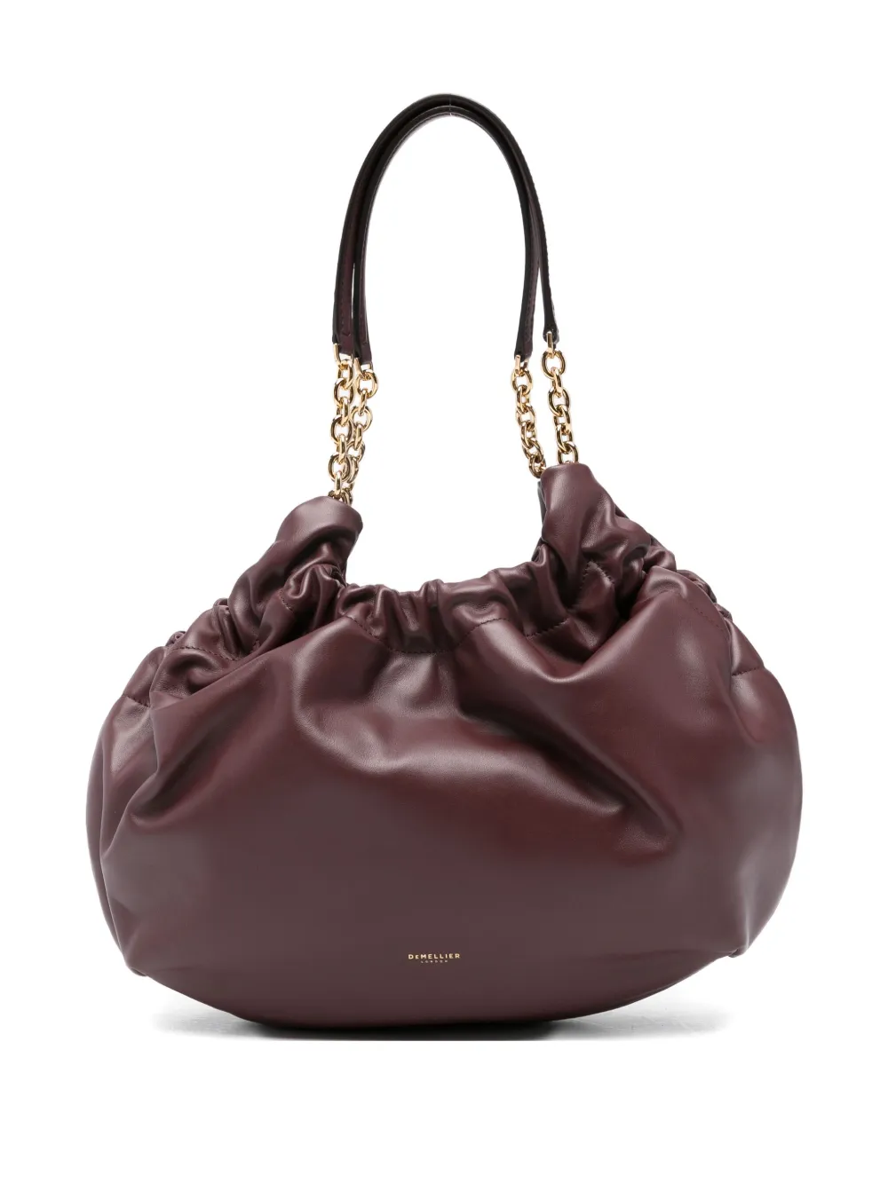 Demellier Midi Miami Shoulder Bag In Red
