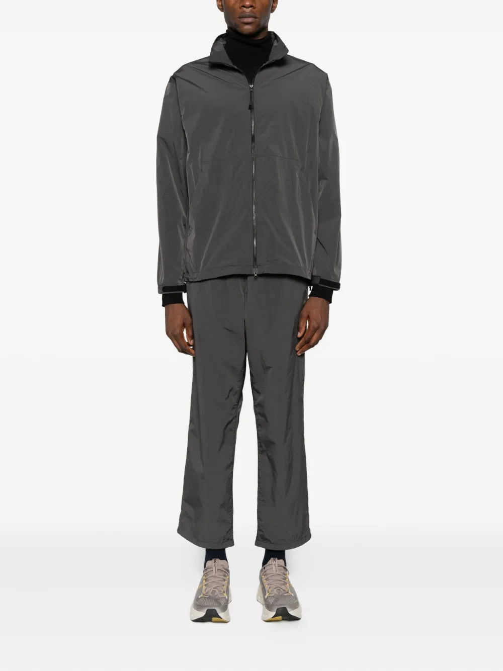 Goldwin belted ripstop track pants - Grijs