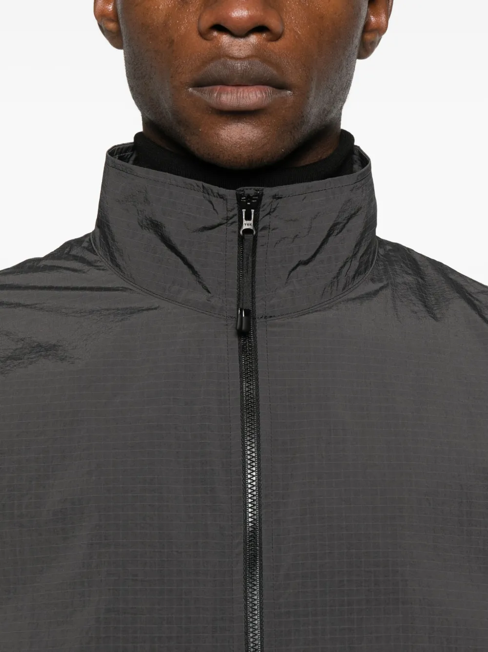 Goldwin Ripstop Windbreaker Jacket In Black