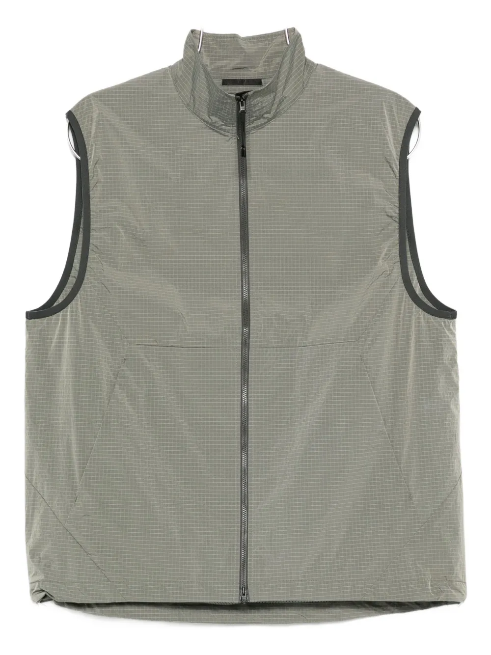 Goldwin zip-up ripstop vest | Grey | Image 1