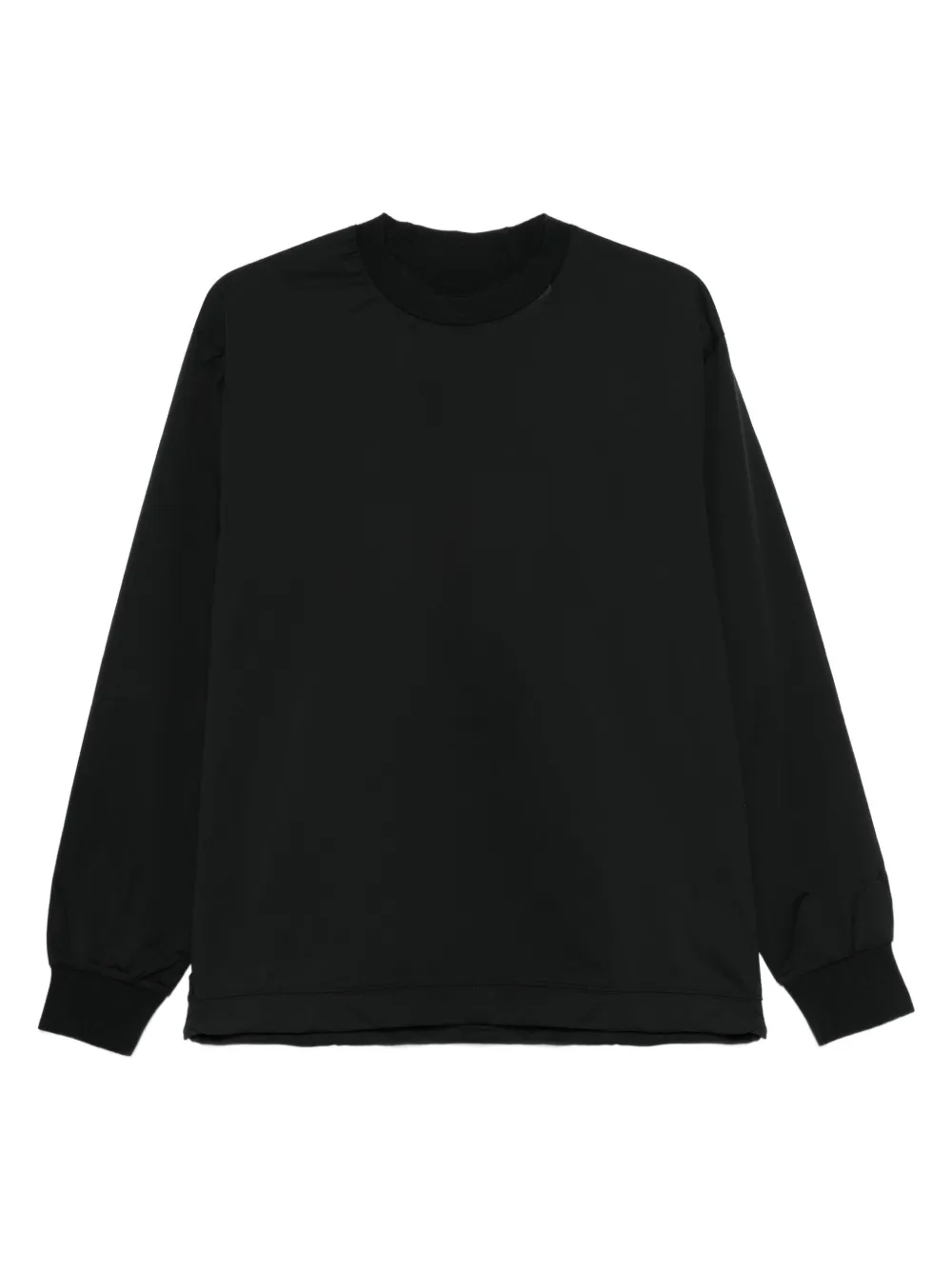 Goldwin shirred-effect performance T-shirt | Black | Image 1