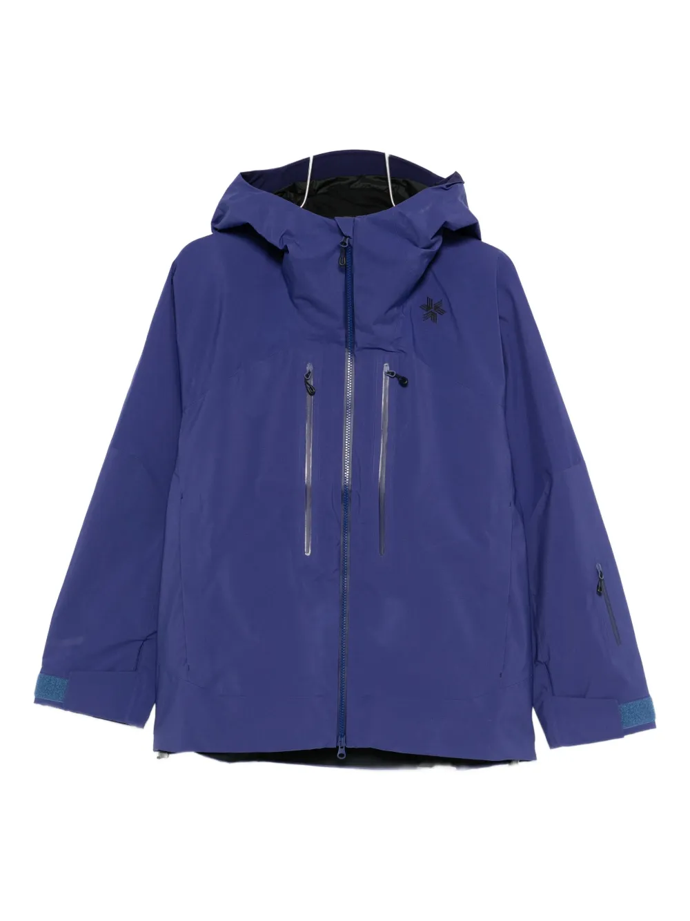 Goldwin zip-up waterproof ski jacket | Purple | Image 1
