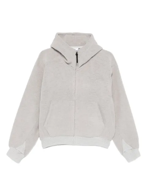 Goldwin 0 hoodie con textura afelpada
