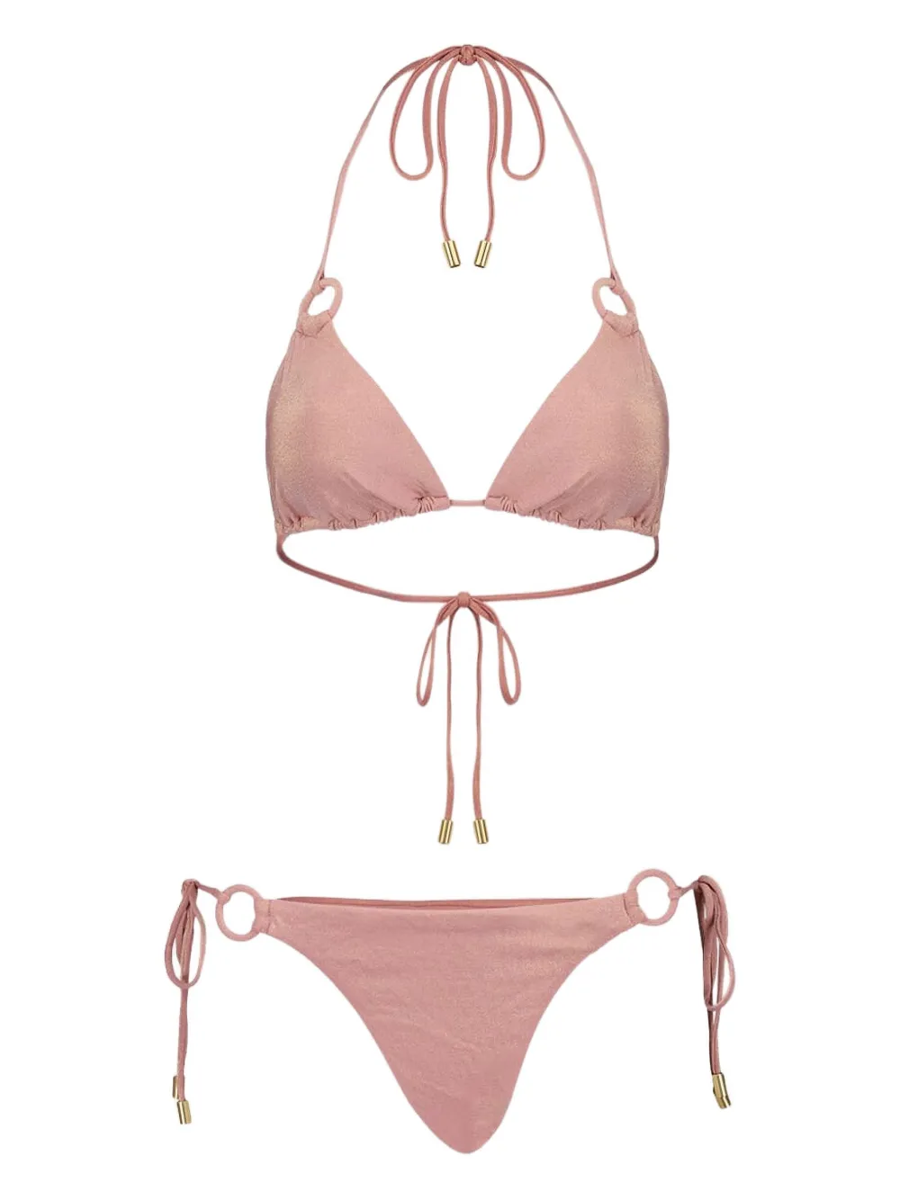 Zimmermann Rhiannin Bikini In Pink