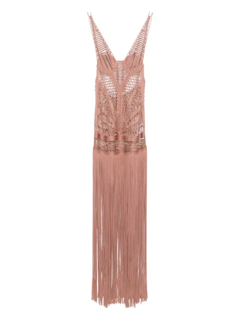 The Attico v-neck dress