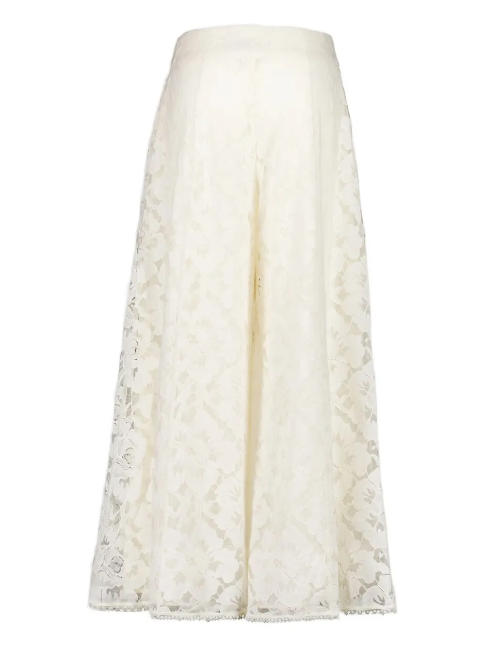 ZIMMERMANN lace-culotte trousers - Wit