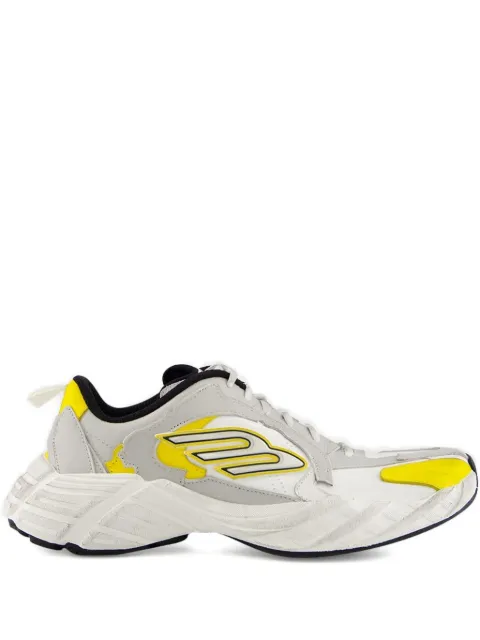 Balenciaga Monday leather logo sneakers