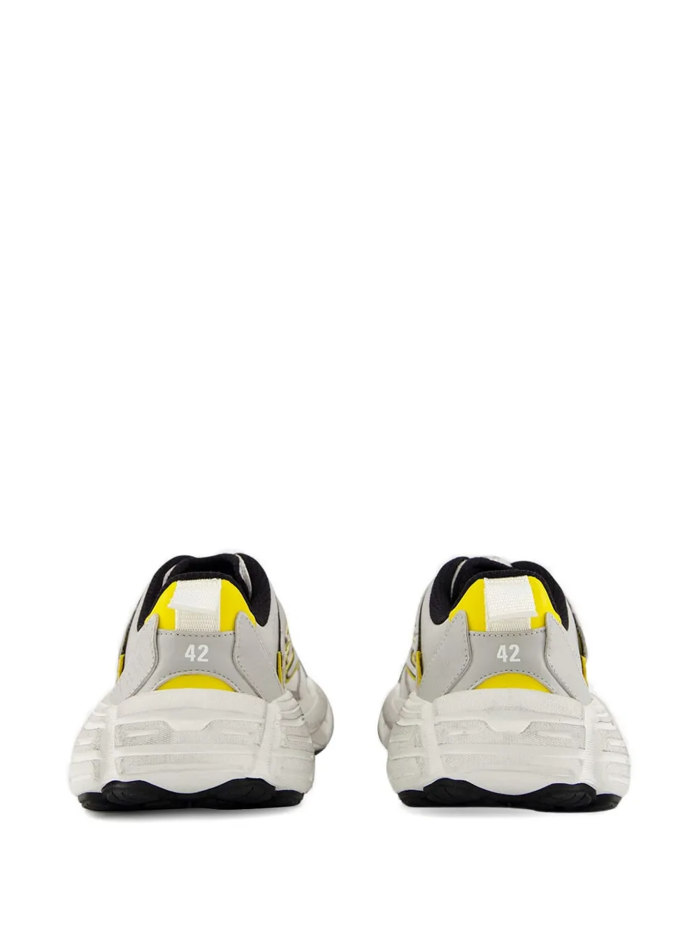 Balenciaga Monday leather logo sneakers Grey