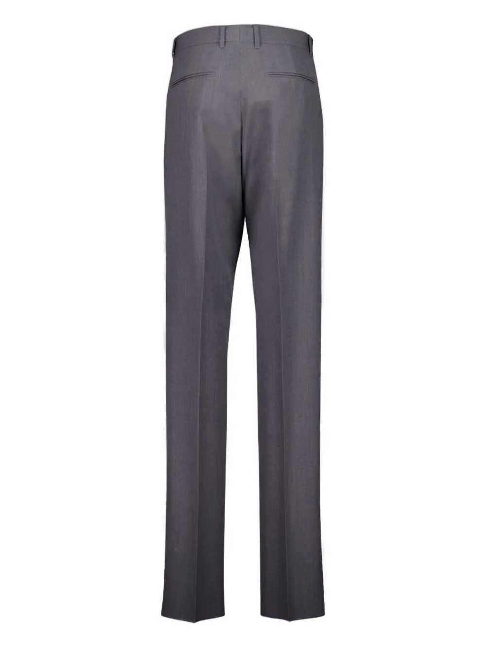Givenchy logo-detail pleated trousers - Grijs