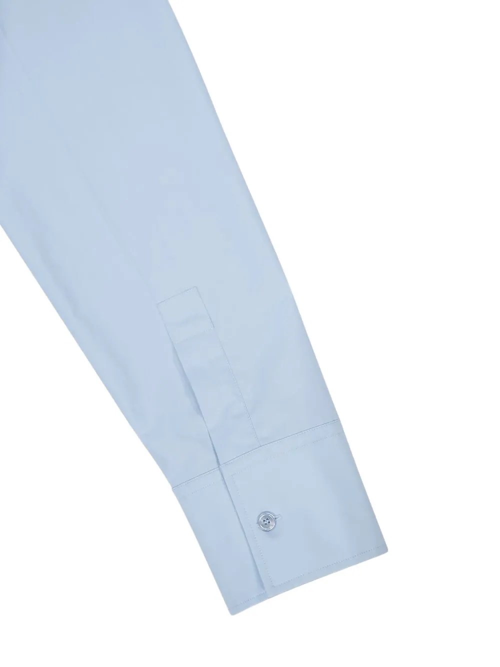 Gucci Long Sleeves Cotton Shirt In Blue