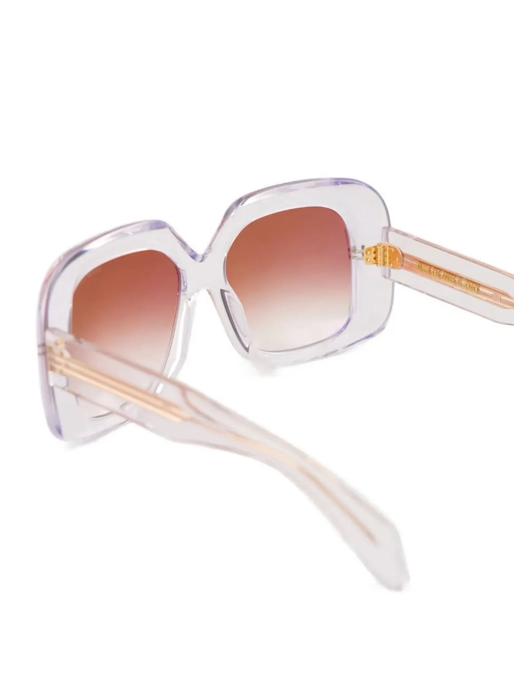 Cutler And Gross Rectangle-frame Sunglasses In Pink
