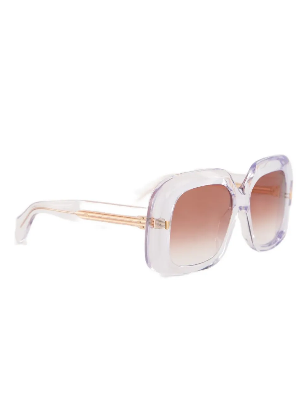 Cutler And Gross Rectangle-frame Sunglasses In Pink