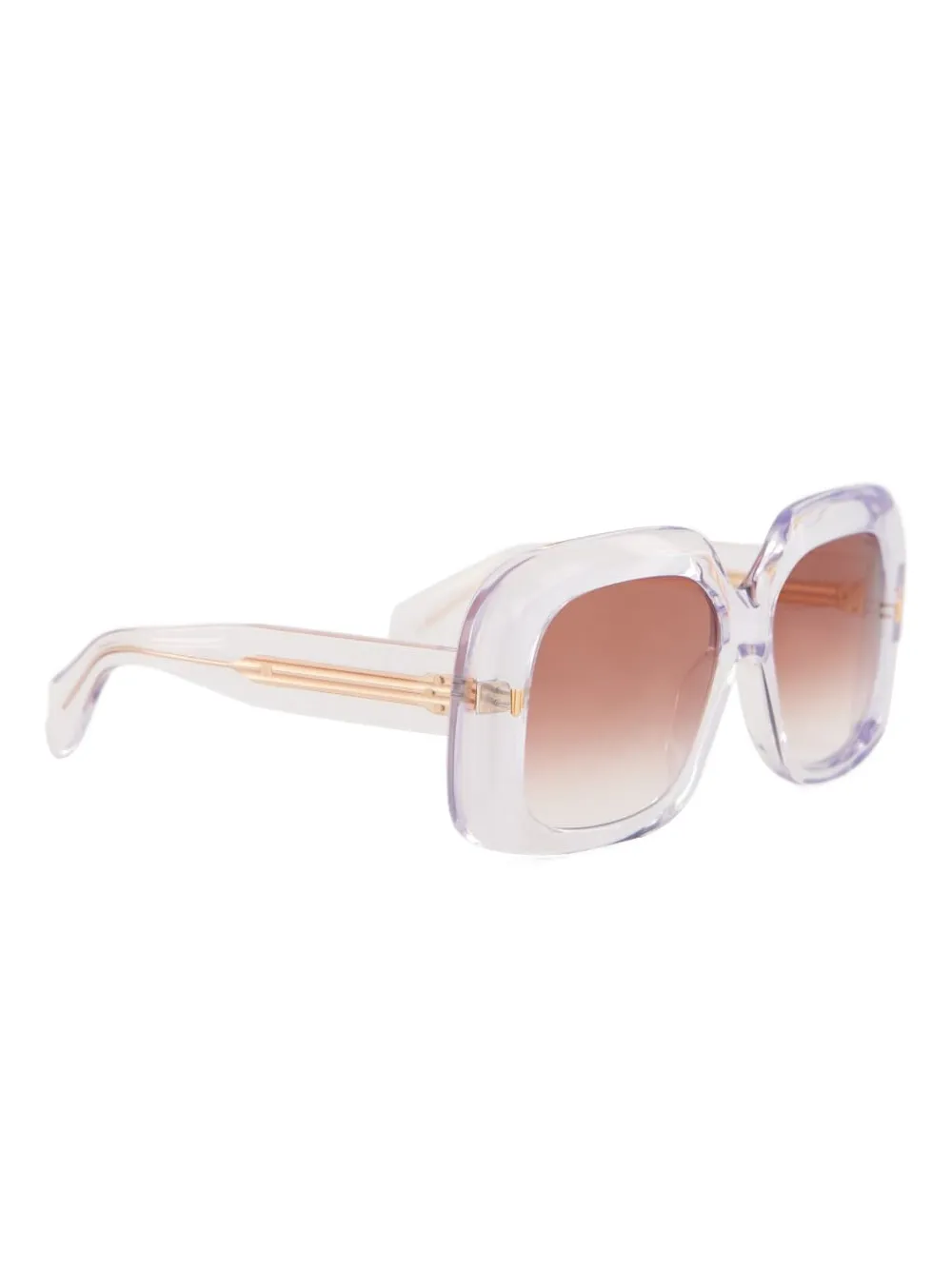 Cutler & Gross rectangle-frame sunglasses - Wit