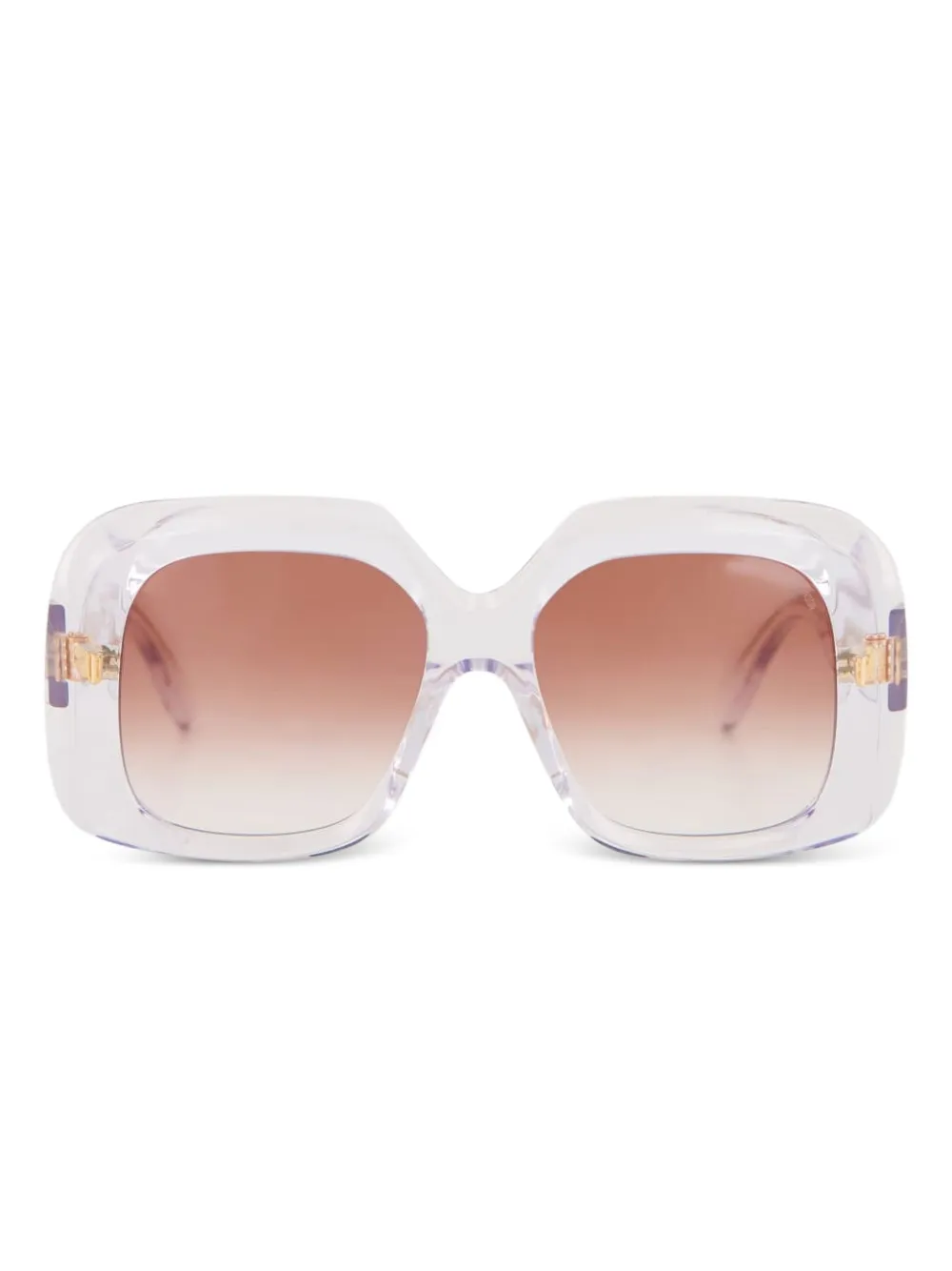 Cutler & Gross rectangle-frame sunglasses | White | Image 1