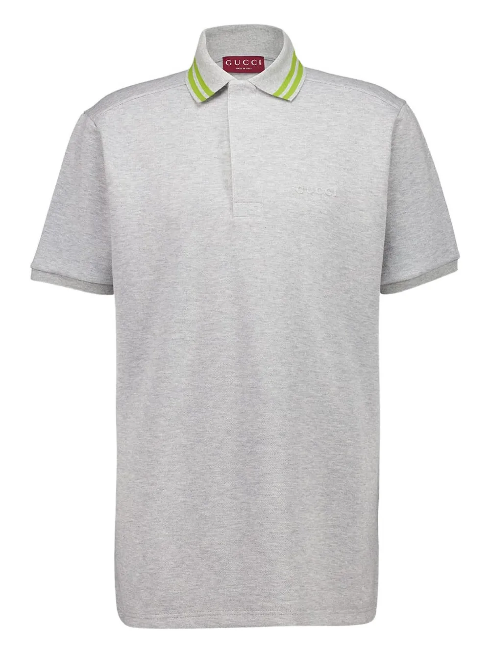 Gucci Poloshirt mit kurzen Ärmeln - Grau
