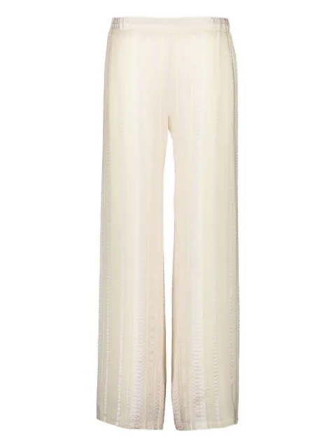 Zeus+Dione textured trousers 