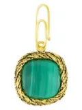 Aurelie Bidermann Malachite charm - Gold