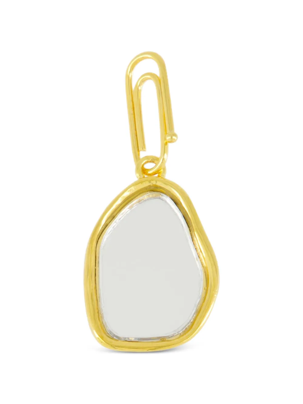 Aurelie Bidermann mirror charm necklace - Oro